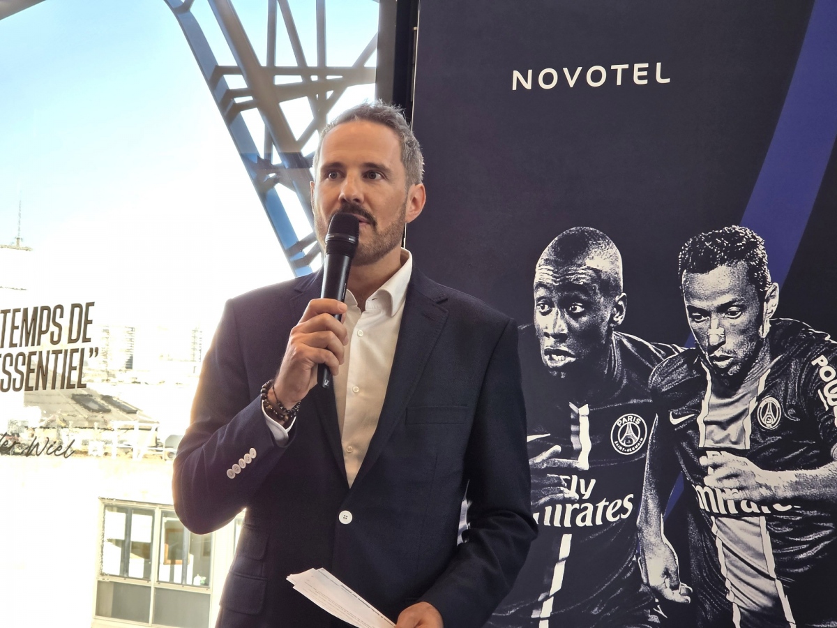 Жан-Ив Мине, глобален бранд президент на Novotel